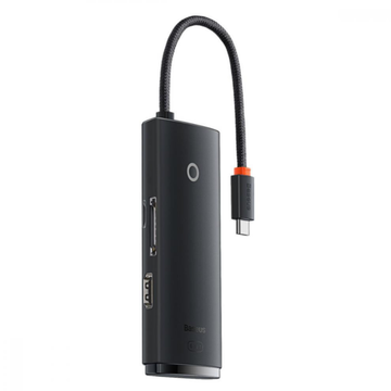 USB Хаб Baseus Lite Series 6in1 Black (WKQX050001)