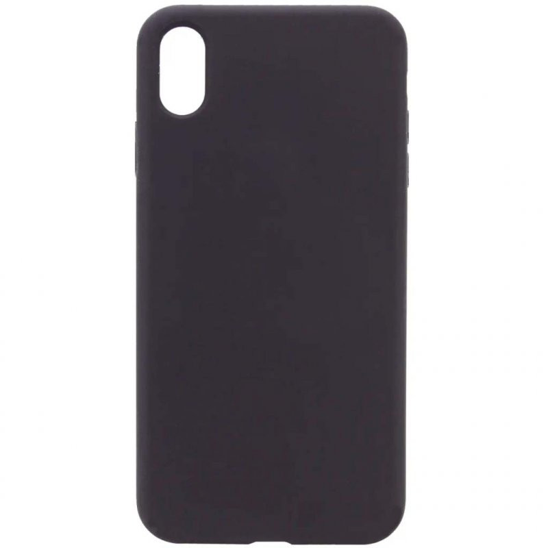Чехол-накладка DGTL Apple Iphone XS Max Silicone Case 360 Black