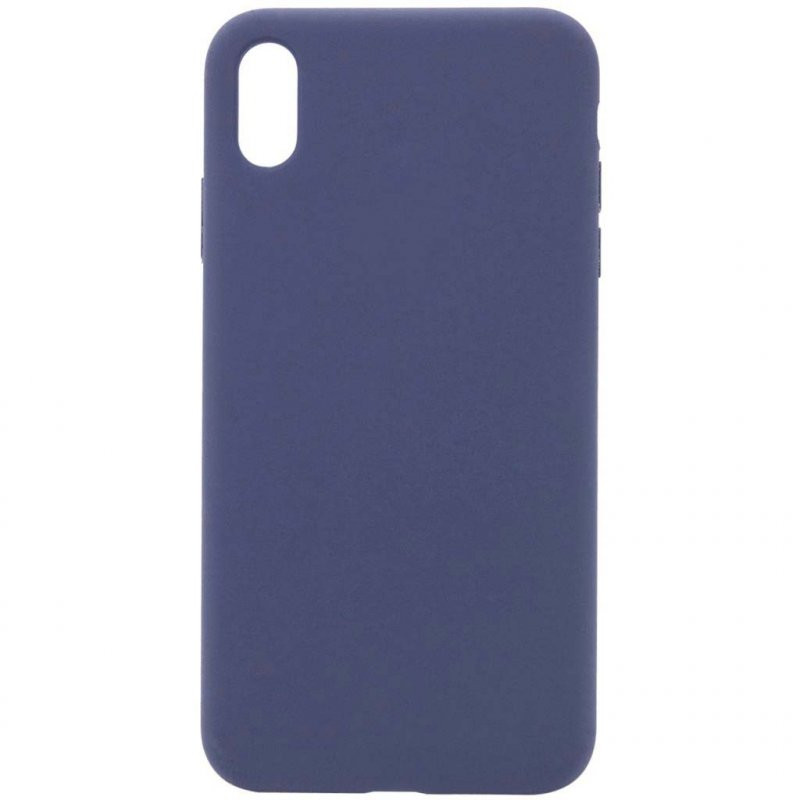 Чехол-накладка DGTL Apple Iphone XS Max Silicone Case 360 Midnight Blue