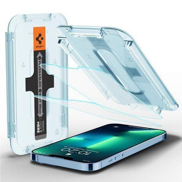 Защитное стекло Spigen for Apple Iphone 14 Plus/13 Pro Max tR EZ Fit Transparency Sensor Open (2 Pack) Clear