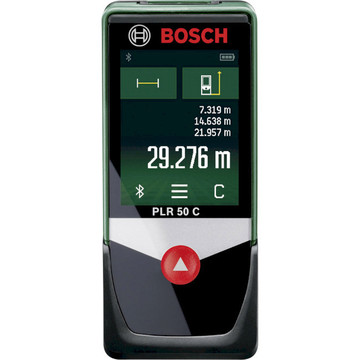 Біноклі та монокуляр Bosch PLR 50 C ± 2.0 мм 0.05 – 50 м Bluetooth