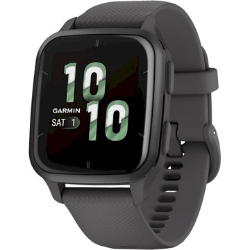 Смарт-часы Garmin Venu Sq 2 Slate Aluminum Bezel with Shadow Gray Case and Silicone Band (010-02701-00/10)
