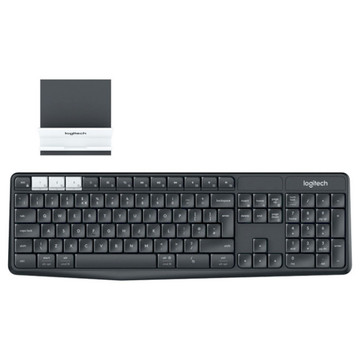 Клавіатура Logitech K375s Multi-Device Keyboard Wireless UA (920-008181)