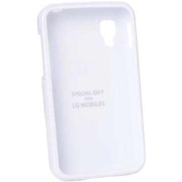 Чехол-накладка VOIA LG E445 Optimus L4II Dual Jelly White (6068190)