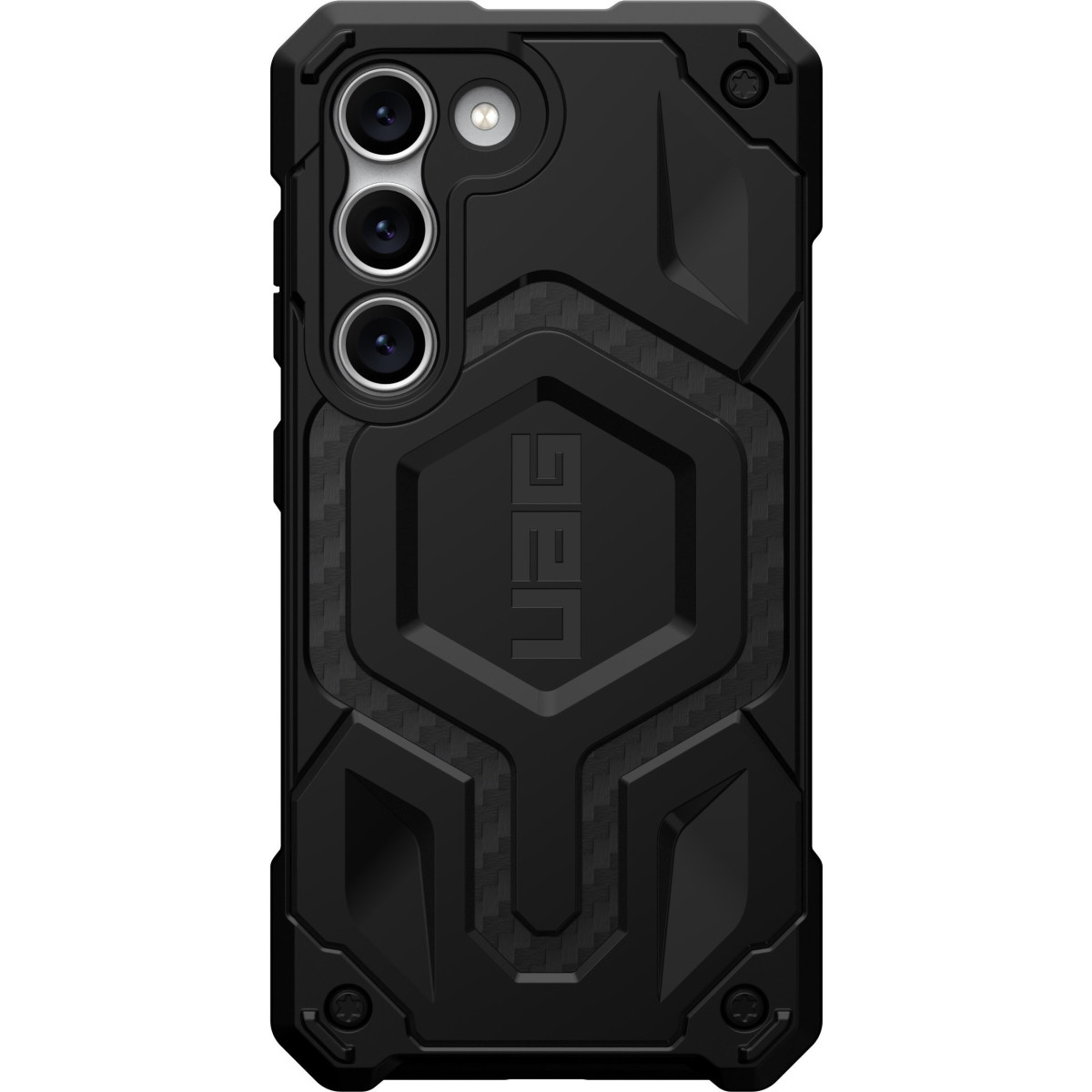 Чехол-накладка UAG for Samsung Galaxy S23 Ultra Monarch Pro Carbon Fiber (214140114242)