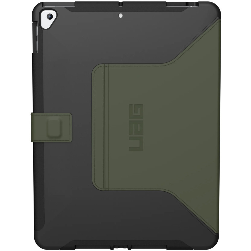 Чохол, сумка для планшета Uag iPad 10.2' (2019) Scout Folio, Black/Olive (12191I114072)