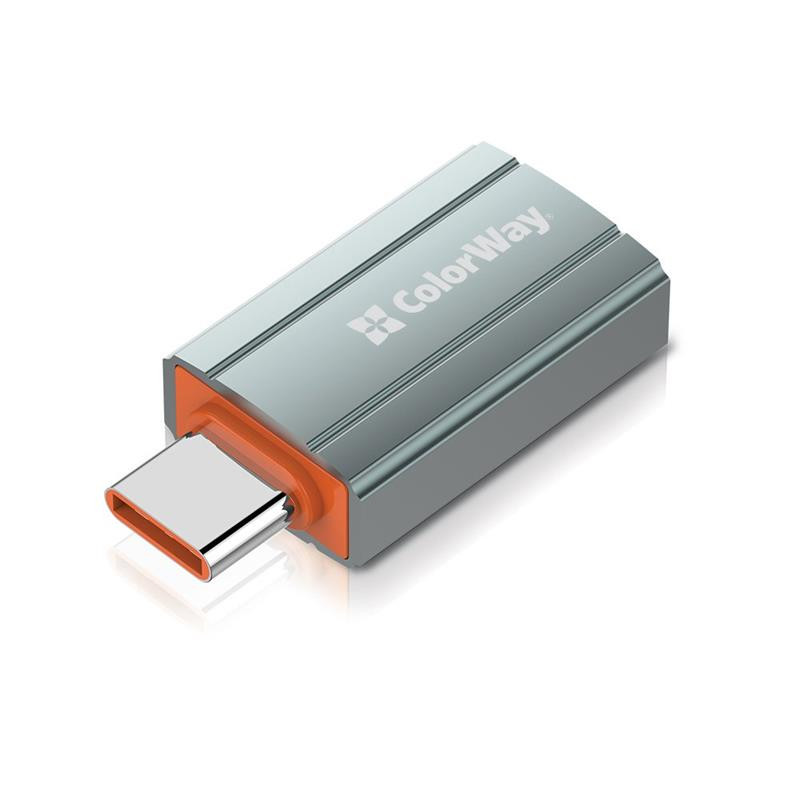 Адаптер і перехідник ColorWay USB-A to Type-C (CWAD-AC)
