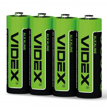 Батарейка Videx LR6/AA Alkaline Blister/4pcs
