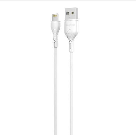 Кабель синхронізації Grand-X USB-Lightning PL01W 1m/2.1A White