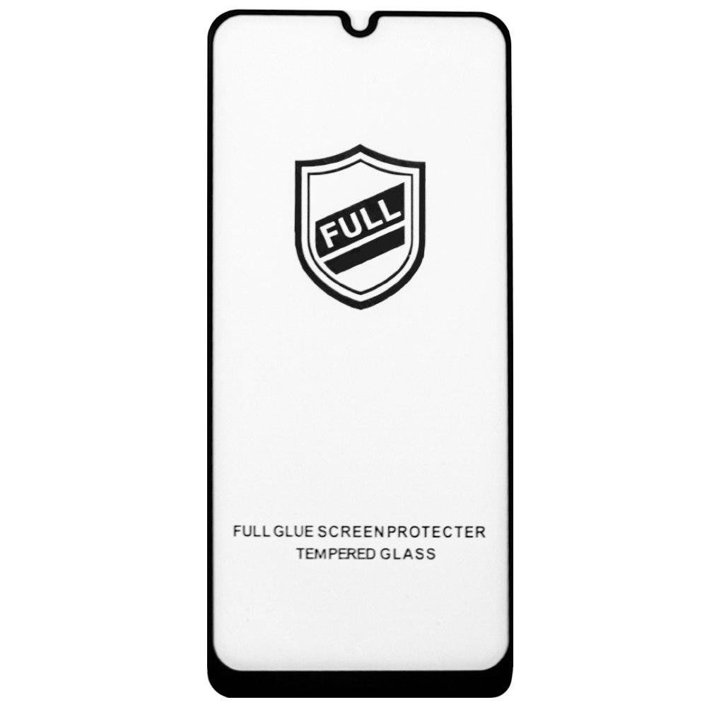 Защитное стекло Little Rock Full Glue for Huawei Y5P Black Miami