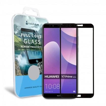 Захисне скло MakeFuture Full Cover for Huawei Y7 Prime Black