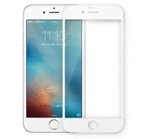 Защитное стекло Veron Full Glue iPhone 6/6s White KMT