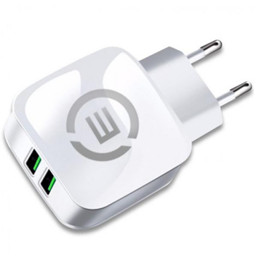 Зарядное устройство Evoc 2USB Travel Charger 2.4A+Type C (3208S) White