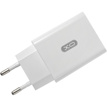 Зарядное устройство XO L36 3.0 QC (18W/1 USB-С)+micro White