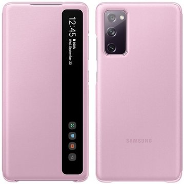 Чохол-книжка Smart Clear View Cover Samsung S20+ 5G Pink