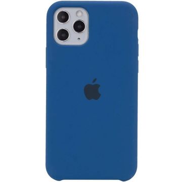 Чехол-накладка Apple Sillicon Case Copy for iPhone 11 Pro Blue Cobalt