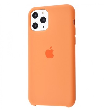 Чохол-накладка Apple Sillicon Case Copy for iPhone 11 Pro Max Peach (27)