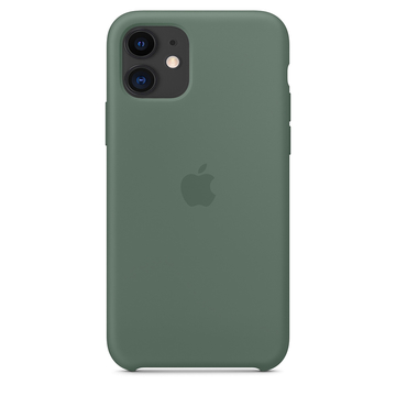 Чохол-накладка Apple Sillicon Case Copy for iPhone 11 ultra Green
