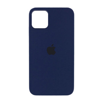 Чехол-накладка Apple Sillicon Case Copy for iPhone 14 Plus Deep Navy (63)