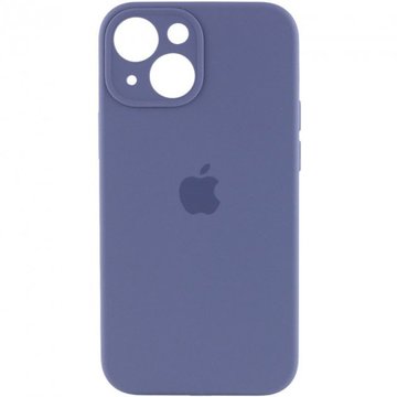 Чохол-накладка Apple Sillicon Case Copy for iPhone 14 Plus Lavander Grey (46)