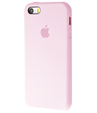 Чехол-накладка Apple Sillicon Case copy for iPhone 5 Cotton Candy