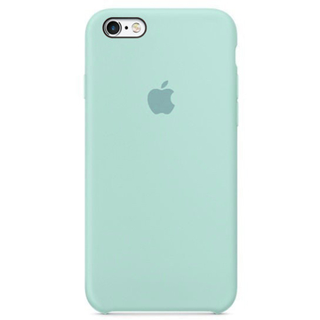 Чехол-накладка Apple Sillicon Case copy for iPhone 5 Marine Green