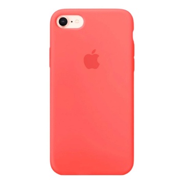 Чехол-накладка Apple Sillicon Case copy for iPhone 5 Pink Citrus