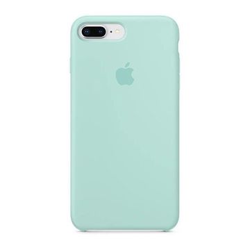 Чехол-накладка Apple Sillicon Case Copy for iPhone 7/8 Plus Marine Green