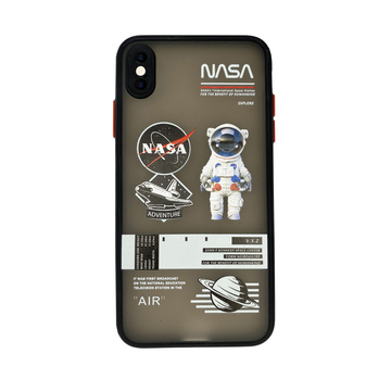 Чохол-накладка Apple Sillicon Case Copy for iPhone X NASA