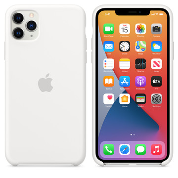 Чохол-накладка Apple Sillicon Case for iPhone 11 Pro Max White