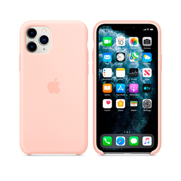 Чохол-накладка Apple Sillicon Case for iPhone 11 Pro Pink Sand