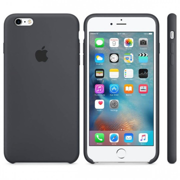 Чохол-накладка Apple Sillicon Case for iPhone 6 Plus Charcoal Gray