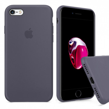 Чохол-накладка Apple Sillicon Case for iPhone 6 Plus Lavender Gray