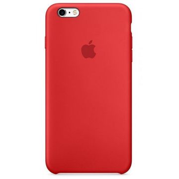 Чохол-накладка Apple Sillicon Case for iPhone 6/6s Plus Red
