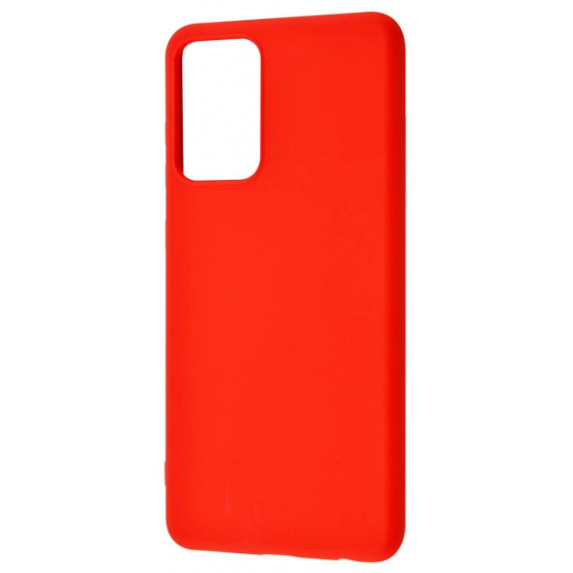 Чехол-накладка Colorful TPU WAVE case for Samsung A72 Red