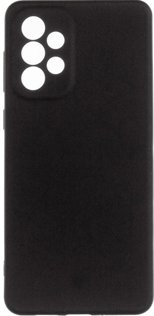 Чехол-накладка ColorWay Liquid Silicone for Samsung А23 5G (A236) Black