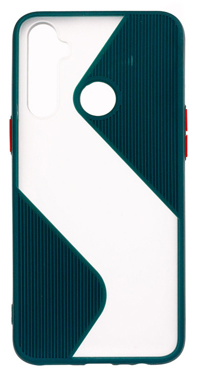 Чехол-накладка ColorWay Smart Fashion for Realme 7 Pro Green