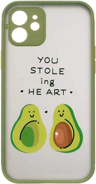 Чехол-накладка ColorWay Smart Matt 3D for Apple iPhone 12 Avacado