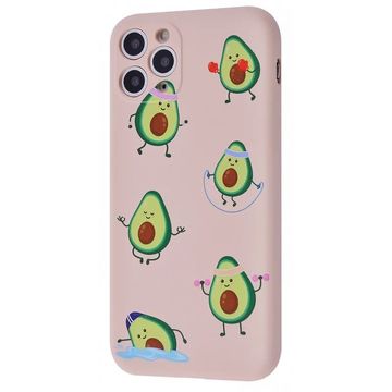 Чехол-накладка Fancy (TPU) for iPhone 11 Pro Sports Avacado/Pink Sand