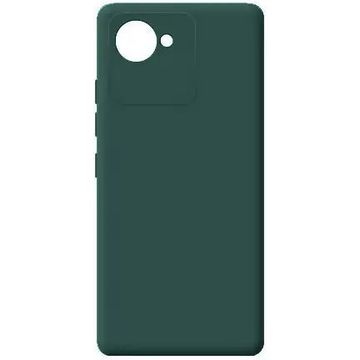 Чохол-накладка Full Soft Case for Realme C30 Dark Green