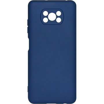 Чехол-накладка Full Soft Case for Xiaomi Poco X3 Pro Dark Blue