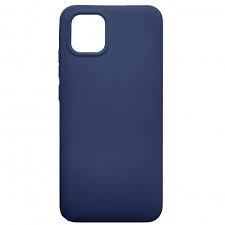 Чехол-накладка Full Soft Silicone Case Samsung A035 (A03) Dark Blue