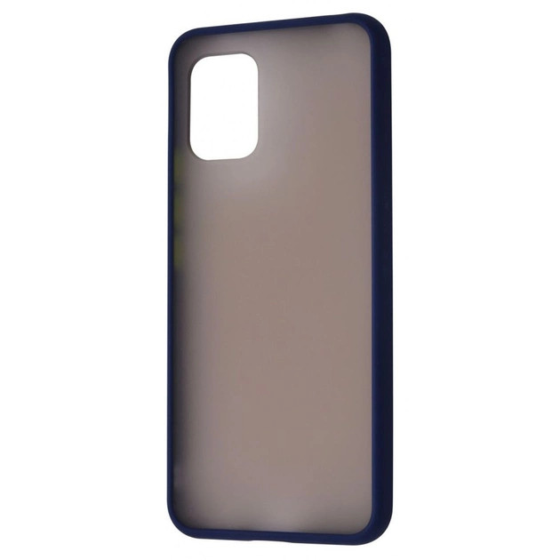 Чехол-накладка Matte Color Case TPU for Xiaomi 10 Lite Dark Blue