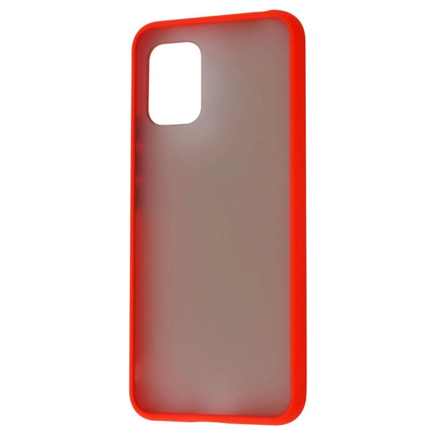 Чехол-накладка Matte Color Case TPU for Xiaomi 10 Lite Red