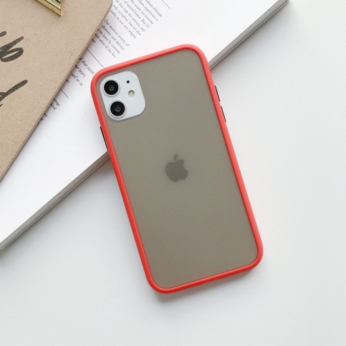 Чехол-накладка Matte Skin Affinity for iPhone 11 Pro Max Dark Red