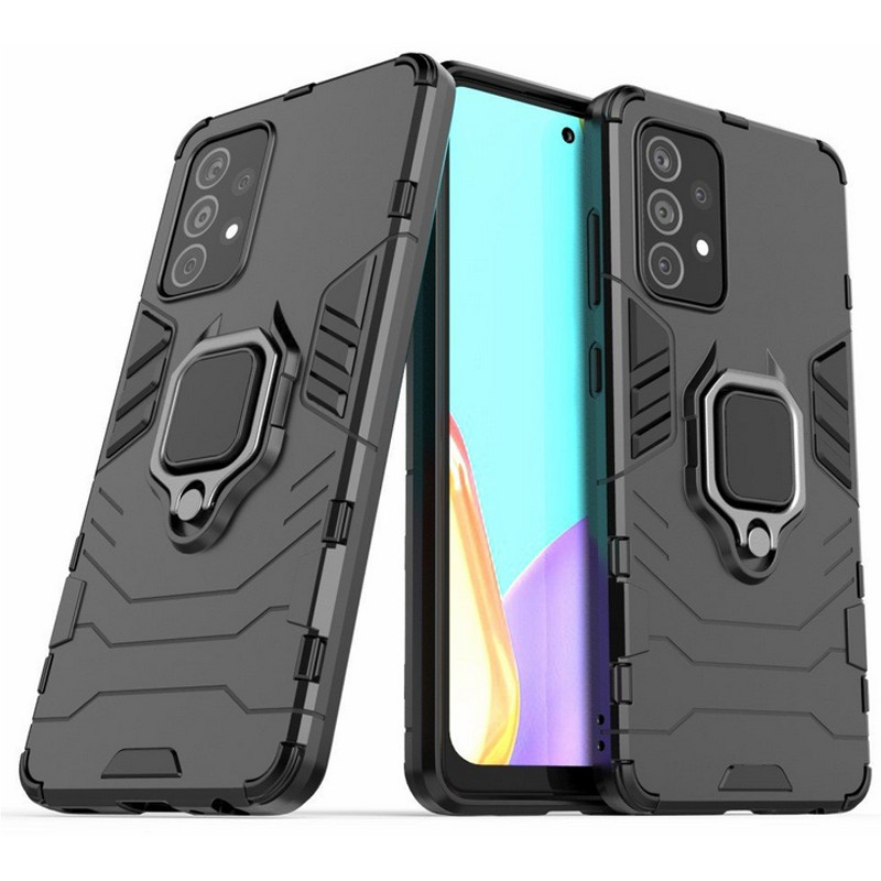 Чехол-накладка Miami Armor 2.0 Samsung А525 (А52) Black