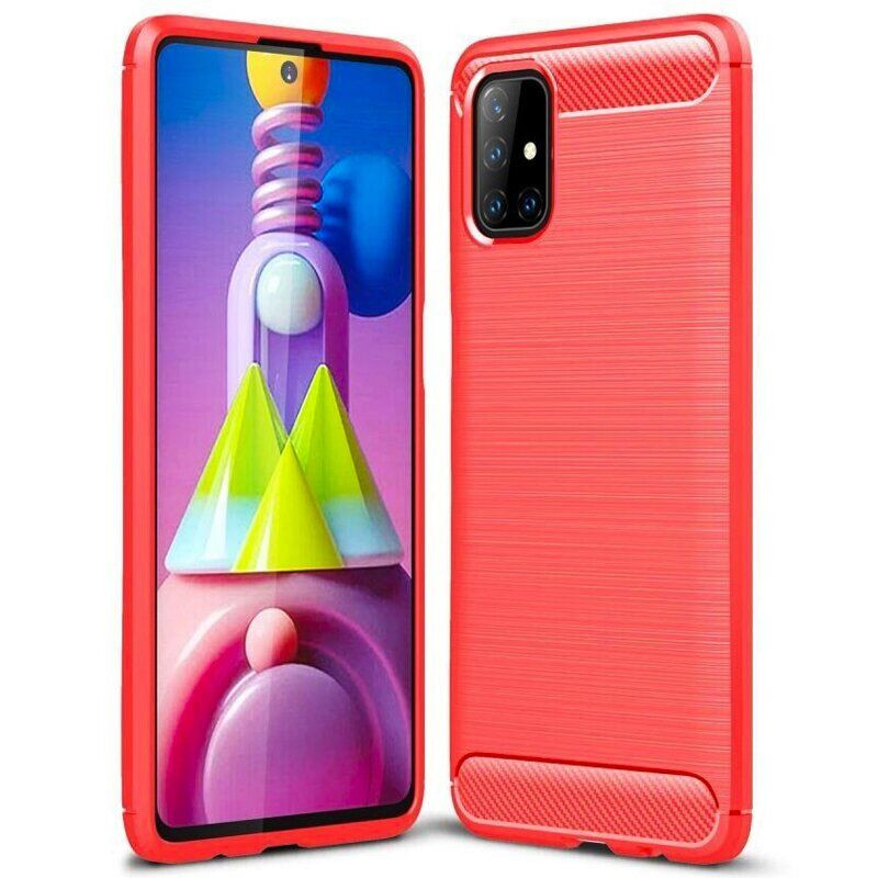 Чехол-накладка Miami Brushed for Samsung M515(M51-2020) Red