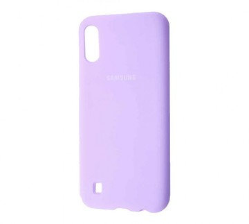 Чохол-накладка Original Silicon Case Samsung M10 Purple
