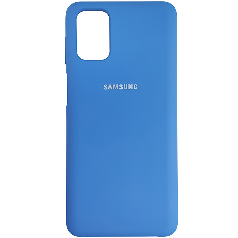 Чехол-накладка Silicone Case Samsung M31s Blue