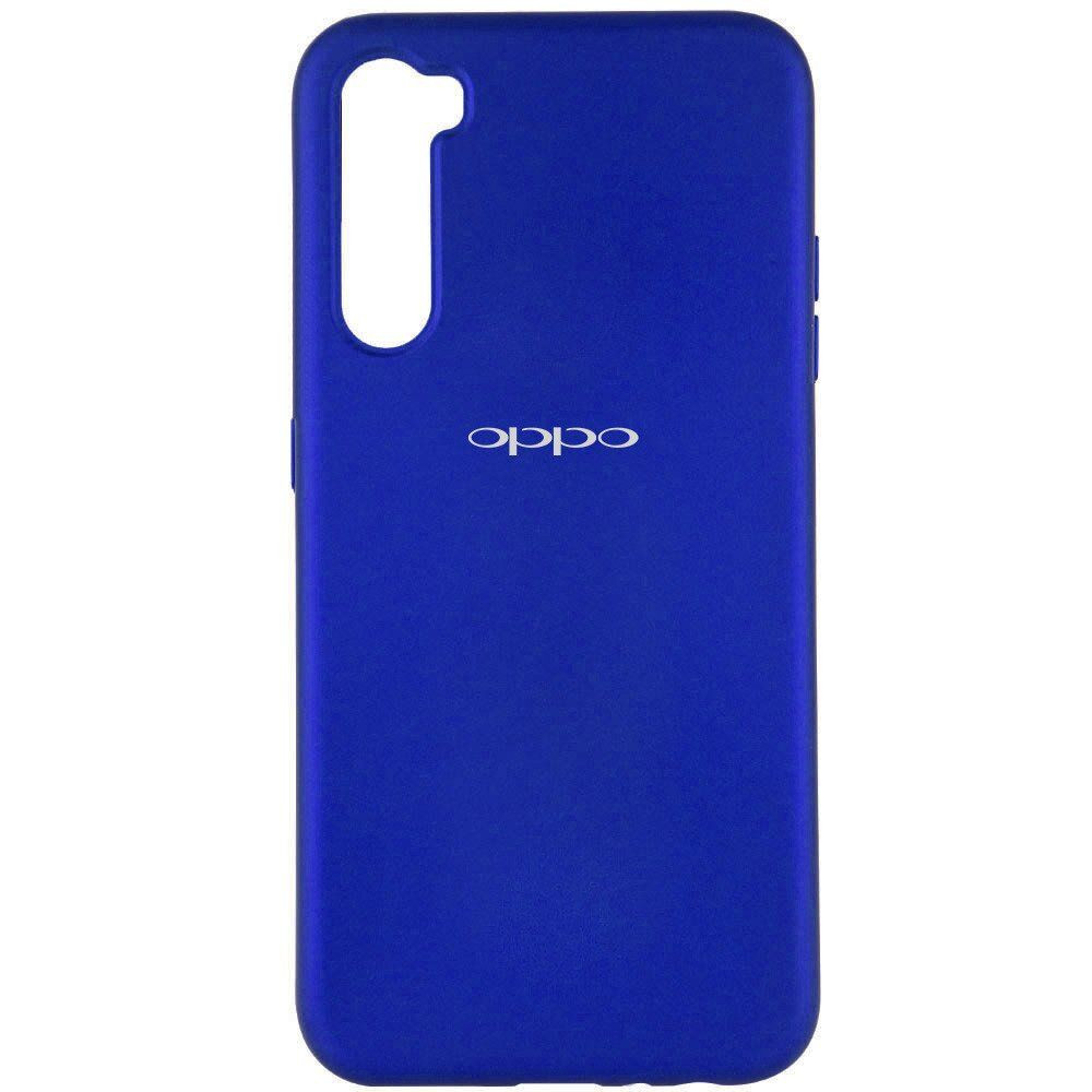 Чехол-накладка Silicone Cover Realmi 6 Pro Blue